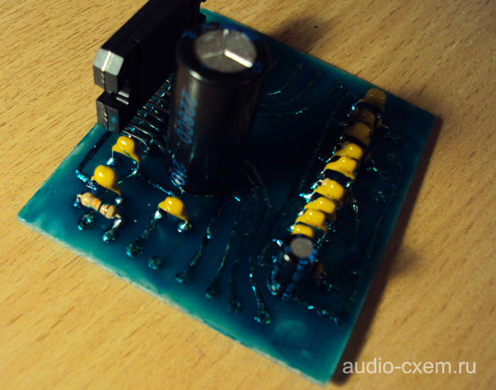 Печатная плата в домашних условиях