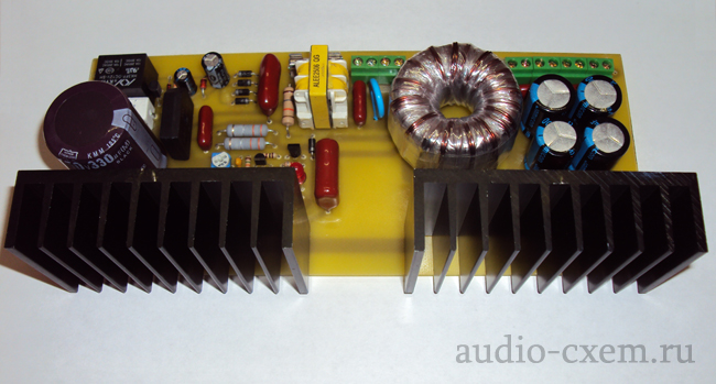 Мощный преобразователь напряжения