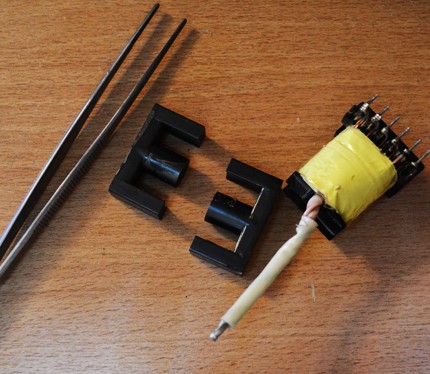 Как достать сердечник из БП ПК