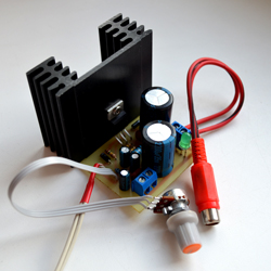 Усилитель на TDA2006 с однополярным питанием