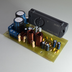 Двухканальный усилитель 60Вт+60Вт на STK433-100