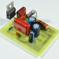 Усилитель на TDA2050 с двухполярным питанием