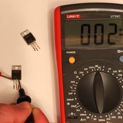 Как проверить биполярный транзистор мультиметром