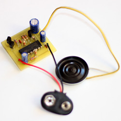 Звуковая сирена на микросхеме 4049