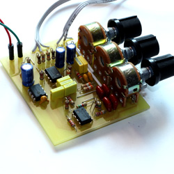 Стерео регулятор тембра на ОУ