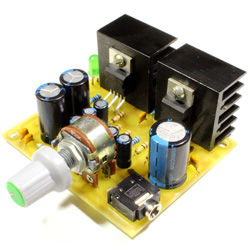 Стерео усилитель на TDA2030a