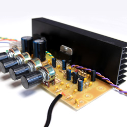 Усилитель на TDA7377+TL074