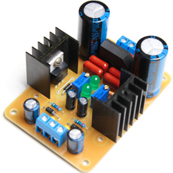Двухполярный регулируемый блок питания на LM317+LM337