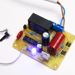 Включение и выключение устройства одной кнопкой без фиксации